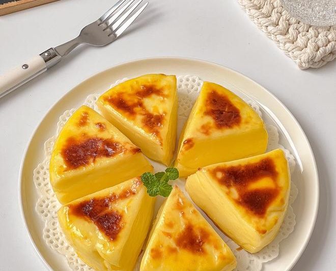 Air Fryer Baked Milk Custard! Golden & Crispy Exterior, Soft & Creamy Interior! Simply Irresistible!