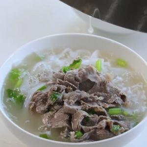 Easy Beef Ho Fun Noodle Soup