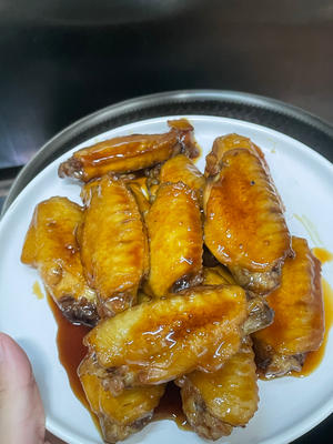 Sweet and Savory Soy Glazed Chicken Wings